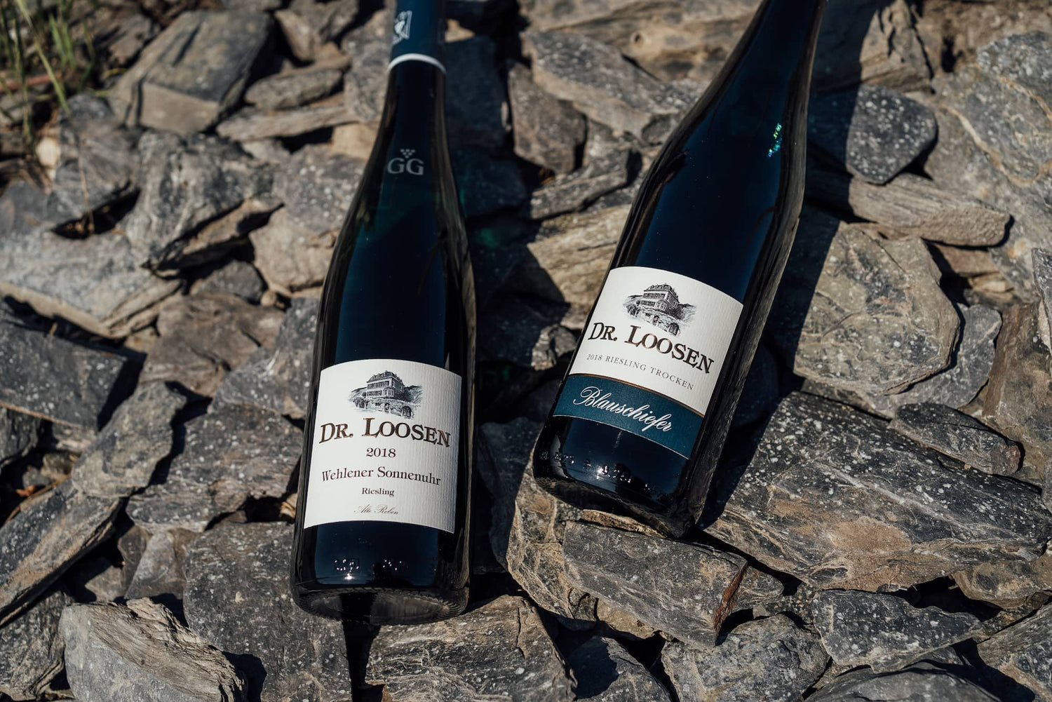 Bild von Weinflaschen des Weinguts Doktor Loosen