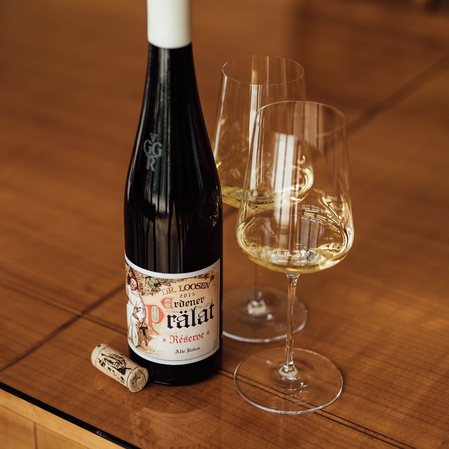 Flaschenbild von einem Weißwein vom Weingut Dr. Loosen