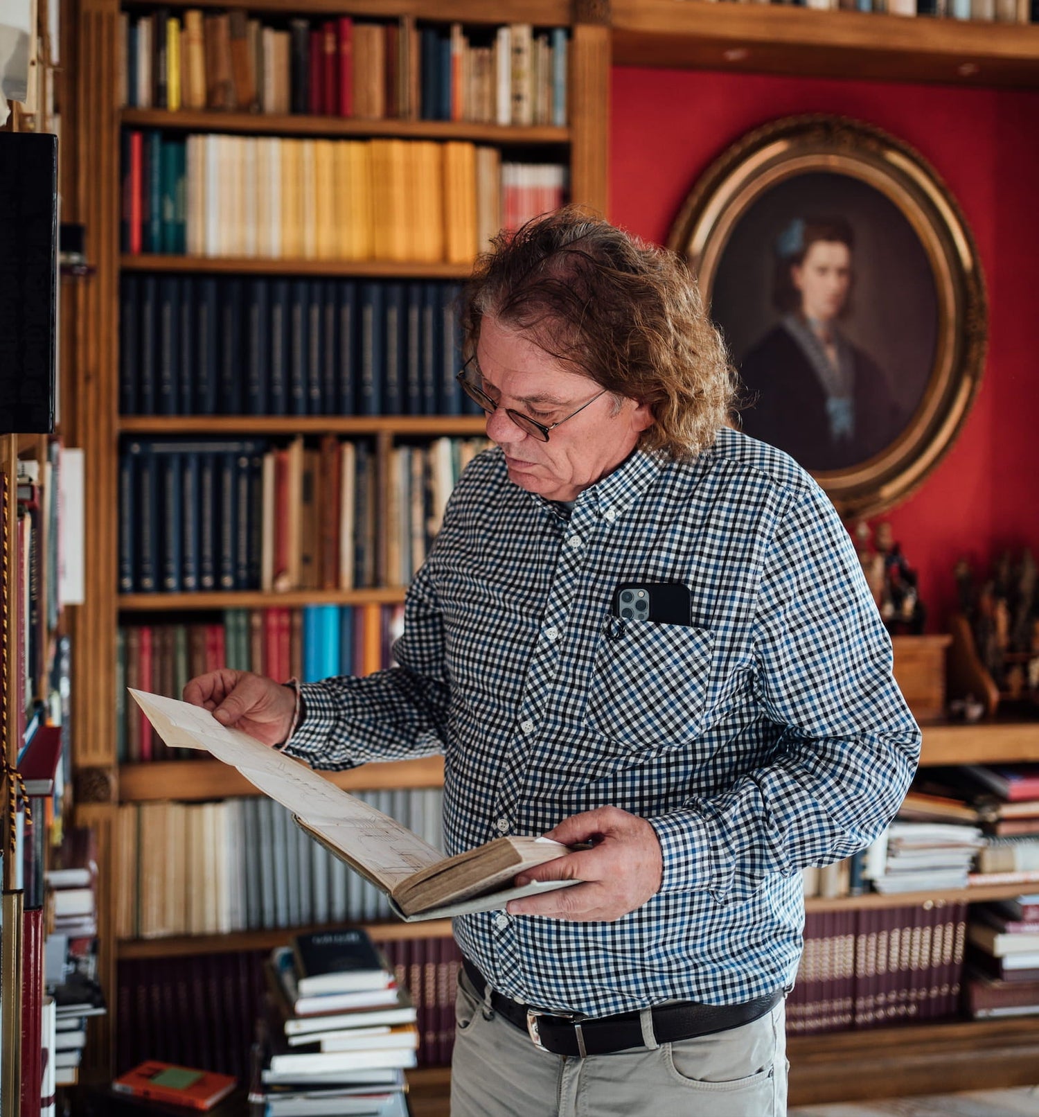 Bild von Ernst F. Loosen im Weingut-Villa